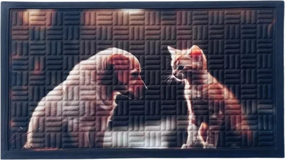 Lábtörlő Macska és kutya