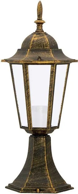 POLUX 201973 Klasszikus Kültéri Állólámpa Patina E27 IP43