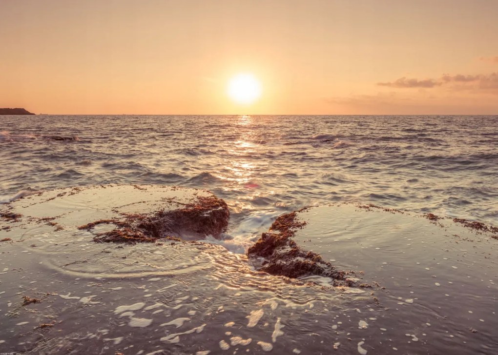 Poszter 70x50cm Naplemente a tengerparton, Assaf Frank