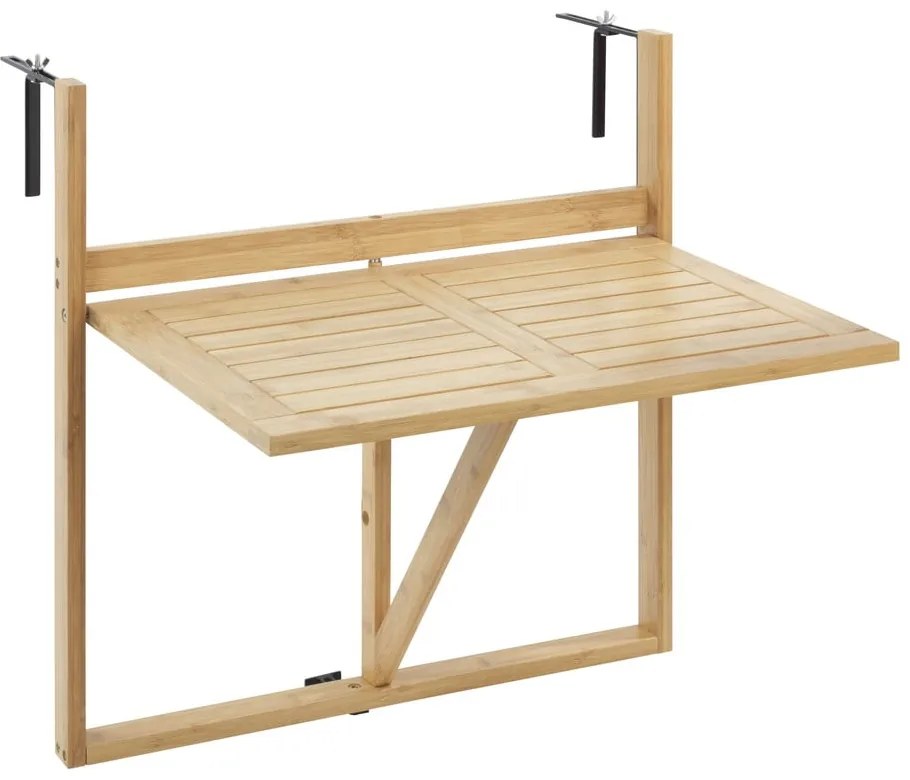 Bambusz kerti kisasztal 44x64 cm Waikiki – Wenko