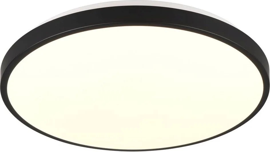 TRIO R64901102 LOODY Ufo Lámpa Fekete LED IP20