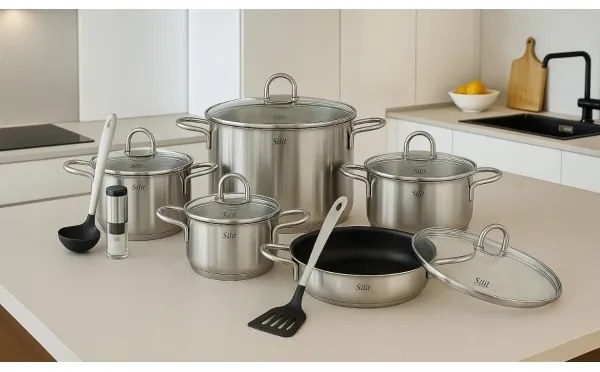 WMF - SILIT DIAMANT 8 részes edénykészlet