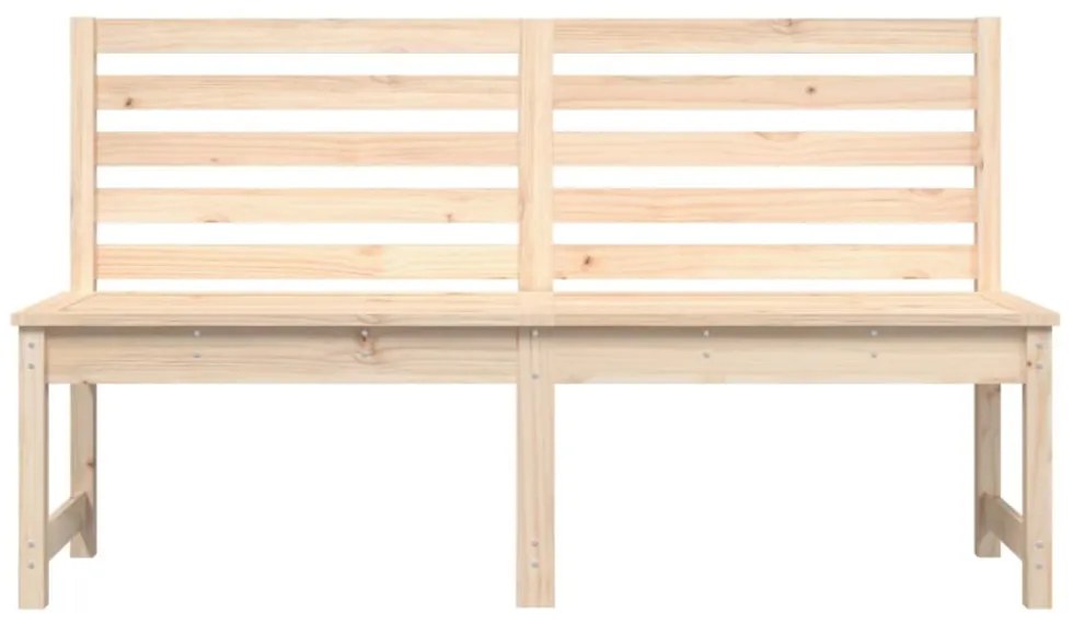 tömör fenyőfa kerti pad 157,5 cm