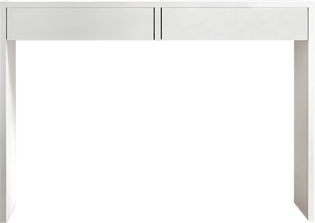 Modern fésülködő asztal, VIOLET, fehér