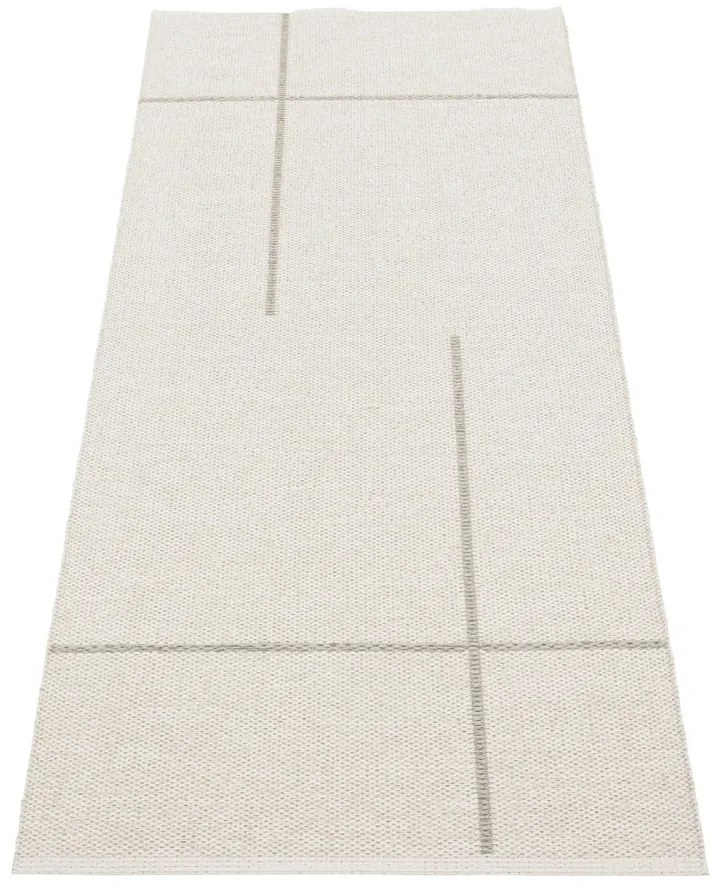 Krémszínű kültéri-beltéri futószőnyeg 70x180 cm Fred Linen – Pappelina