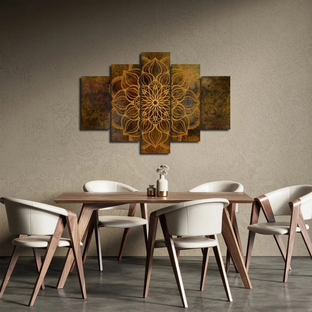 Kép - Az öröm mandala (150x105 cm)