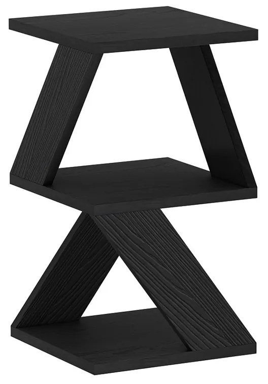Albeni Black Wooden konzolasztal