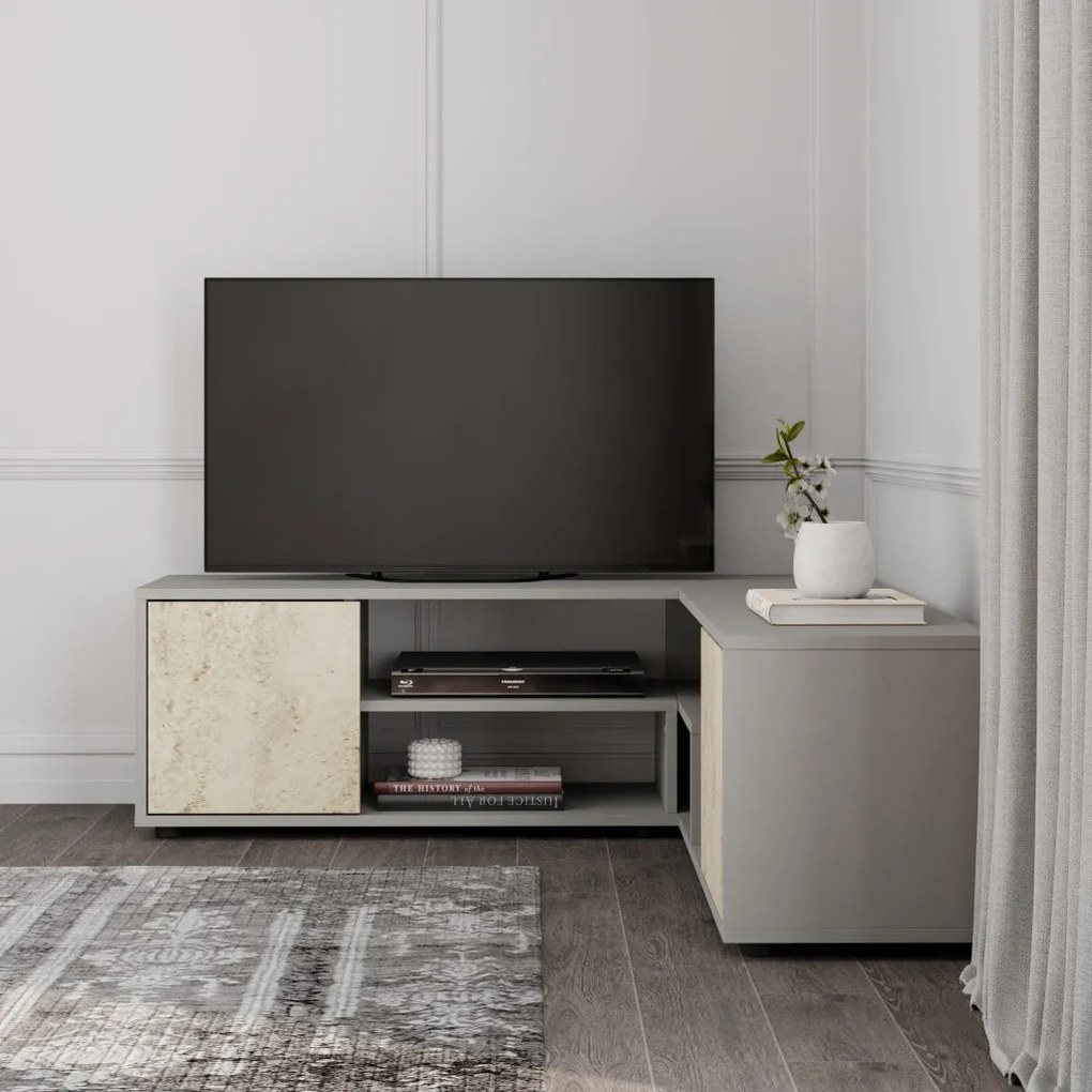 Rosa - Grey, Travertine