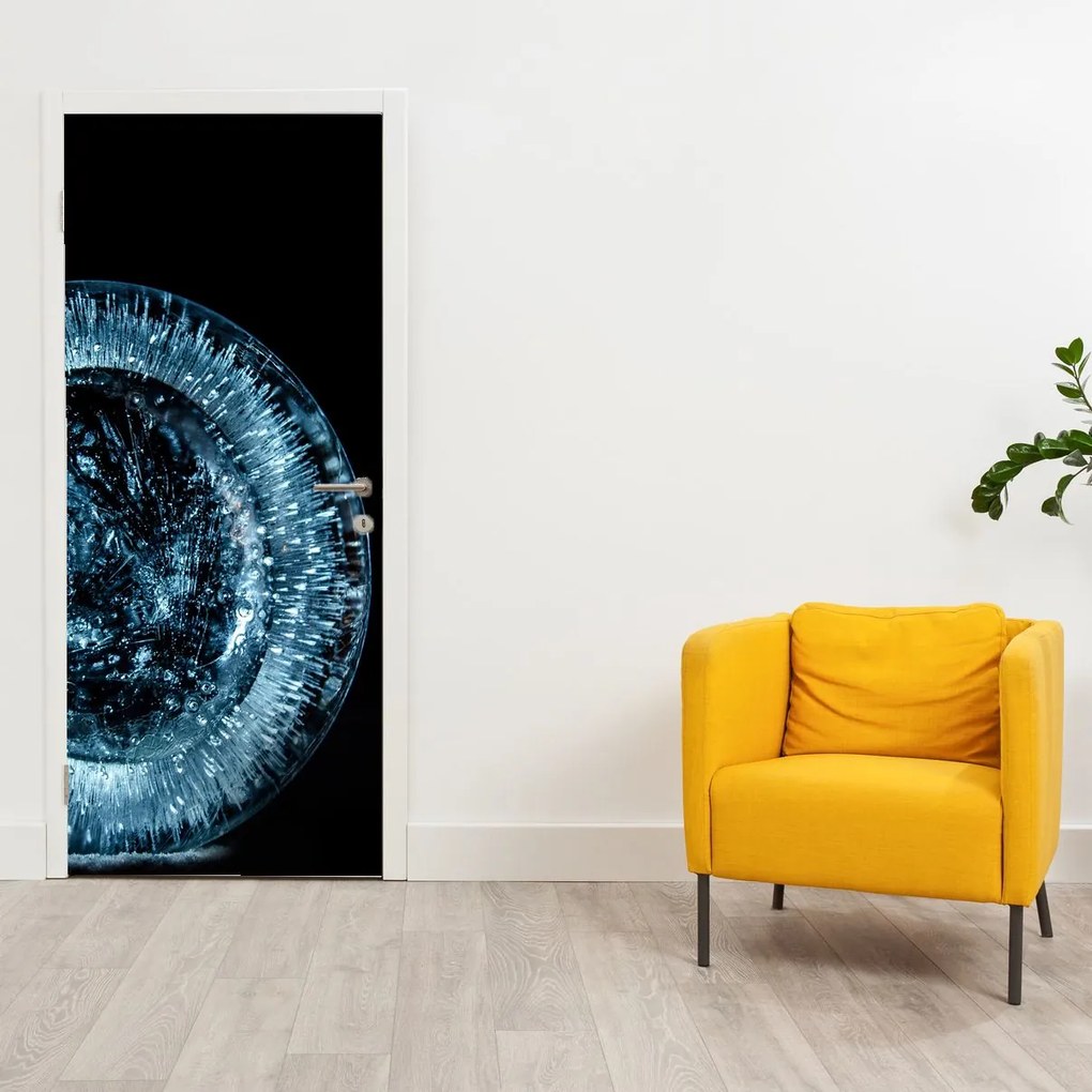Fotótapéta ajtóra - Jégcseppek (95x205cm)