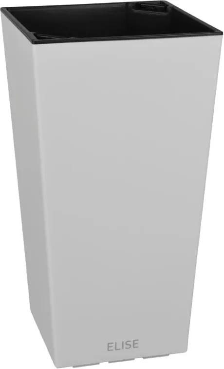 Elise fehér matt kültéri kaspó, magasság 36 cm - Gardenico