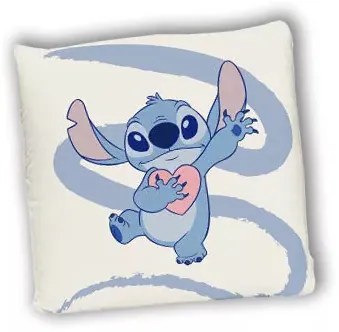 Disney Lilo és Stitch, A csillagkutya Lovers párna, díszpárna 40x40 cm