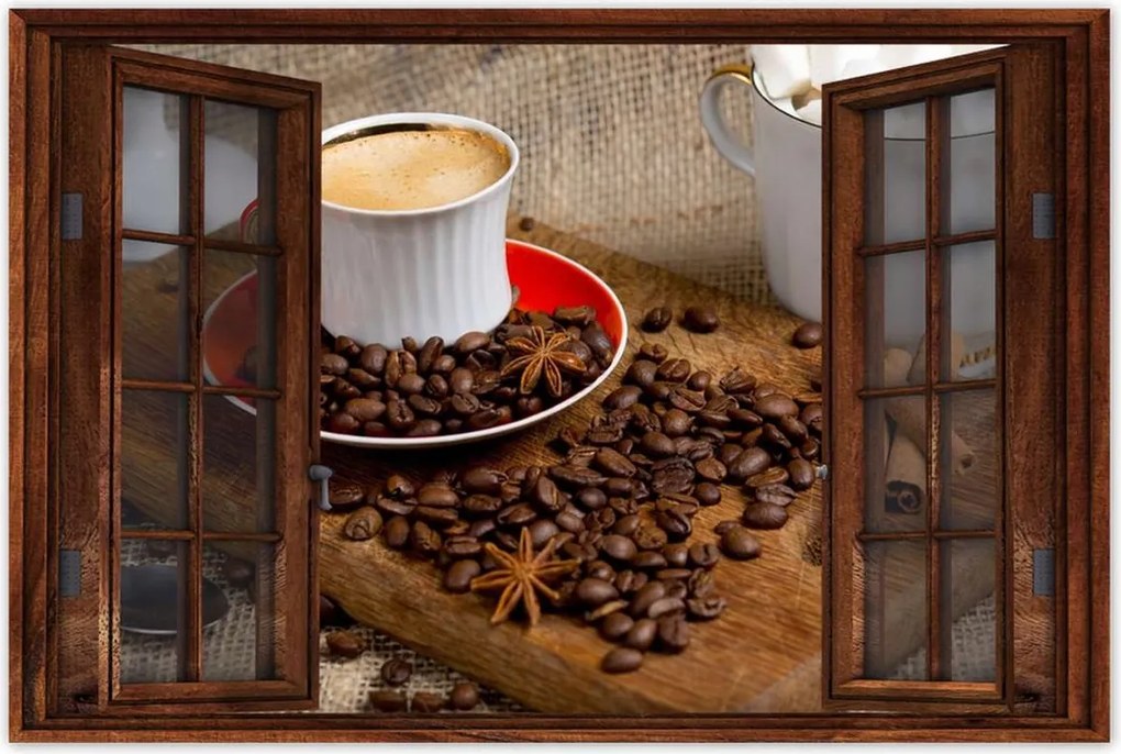 Poszterek 120x80 Reggeli kávé