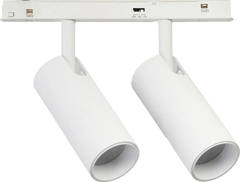 Niko LED két áramkörös sínrendszeres lámpafej