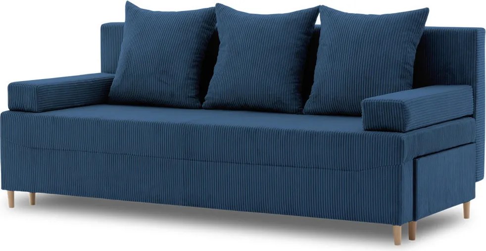 Fireze kanapé, kordbársony, kék