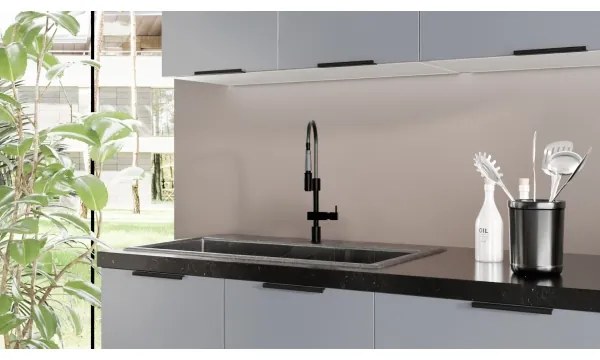 PEARL 240 cm-es konyhabútor, szürke