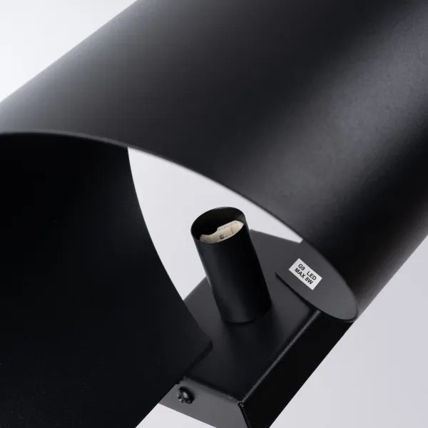 Sollux SL.1309 - Fali lámpa TALASSA 1xG9/8W/230V fekete