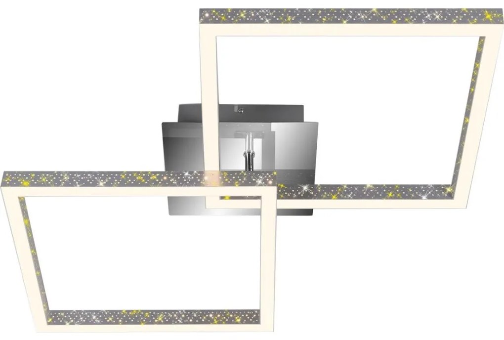 Briloner 3751-019 - LED Dimmelhető mennyezeti lámpa FRAME LED/20W/230V króm