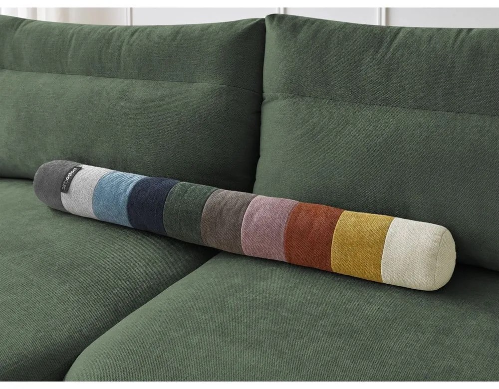 Sötétzöld sarokkanapé Aden – Bobochic Paris