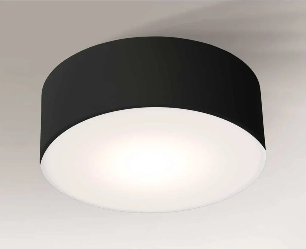 ANTIGO 8408 ZAMA Ernyős Mennyezeti Lámpa Fekete LED IP20
