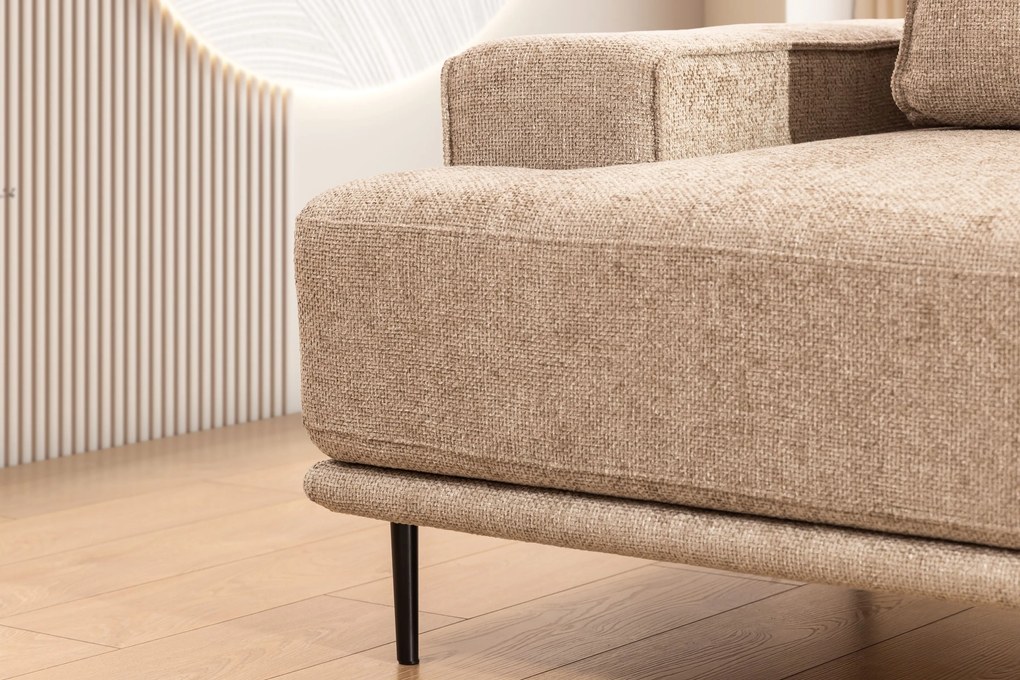 Nicole kihúzható kanapé - bézs szövet Magni 206.03