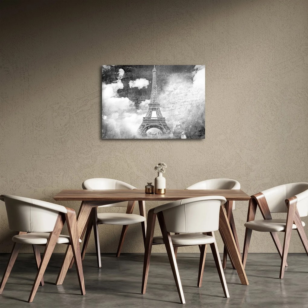 Kép - Vintage képeslap a városról N⁰3 (70x50 cm)