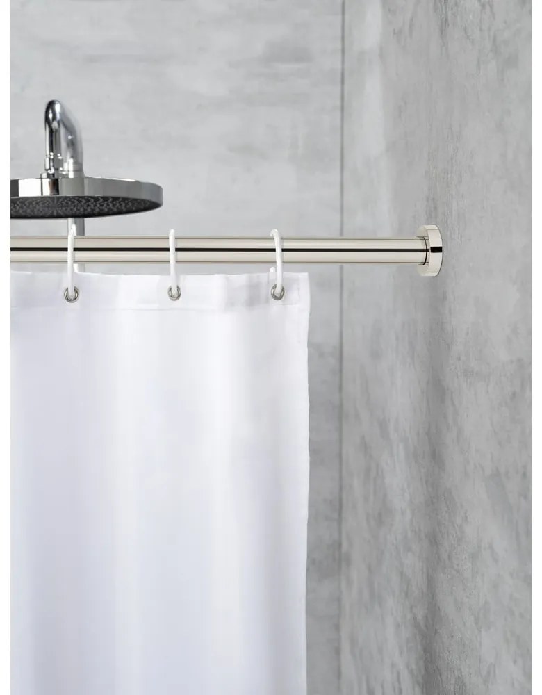 Luz ezüstszínű teleszkópos rúd a fürdőbe, hossz 110-185 cm - Wenko