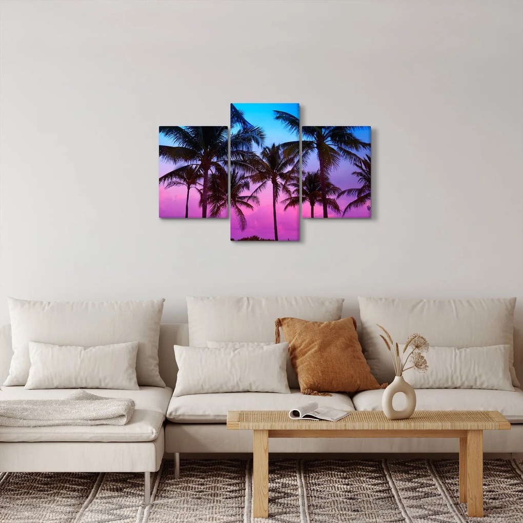Kép - Pálmafák Miamiban (90x60 cm)