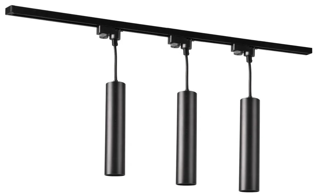 Csillár zsinóron sínrendszerhez MARIBEL 3xGU10/10W/230V + 1 m sín rendszer