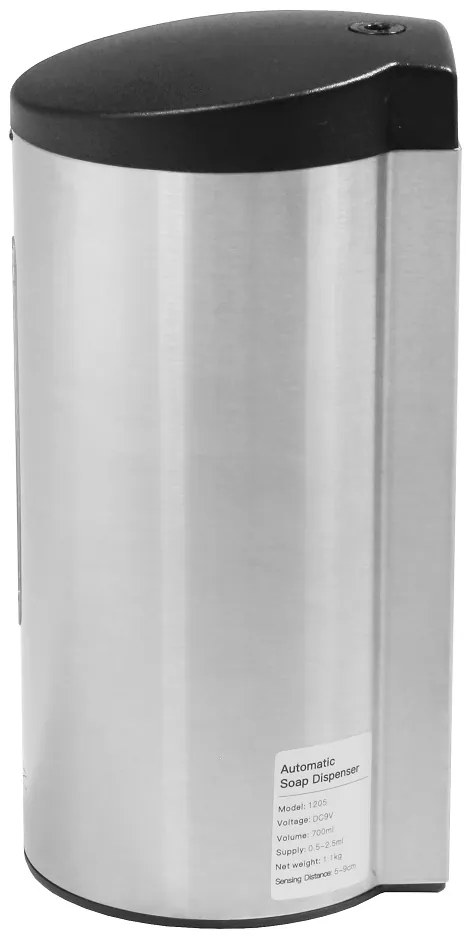 Érintésmentes folyékony szappanadagoló Donner Round 700 ml, fehér