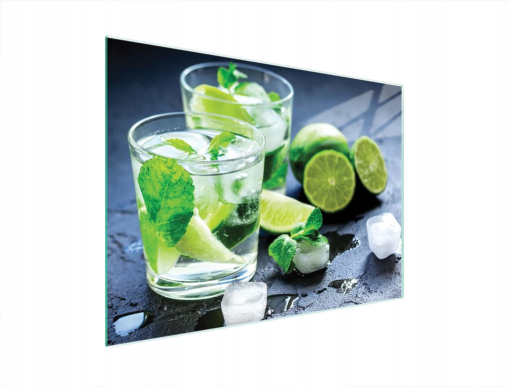 Üveg Vágódeszka 40x30 Lime Edzett Üveg