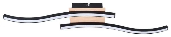 Rabalux 2280 - HEIMDALL LED mennyezeti lámpa 2x12W, 230V