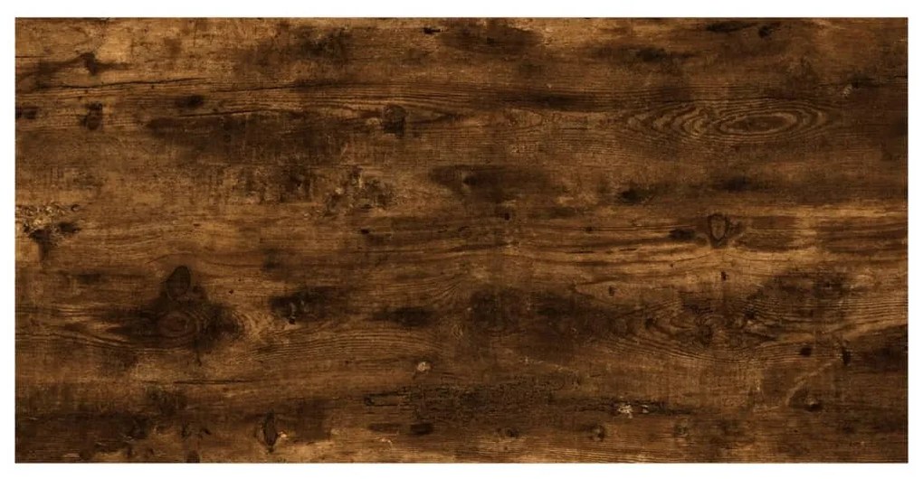 4 db füstös tölgy színű szerelt fa fali polc 60 x 20 x 1,5 cm