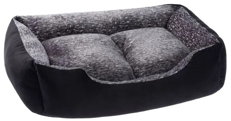 PESTUFF Kutyafekhely L 80 x 70 x 20 cm fekete