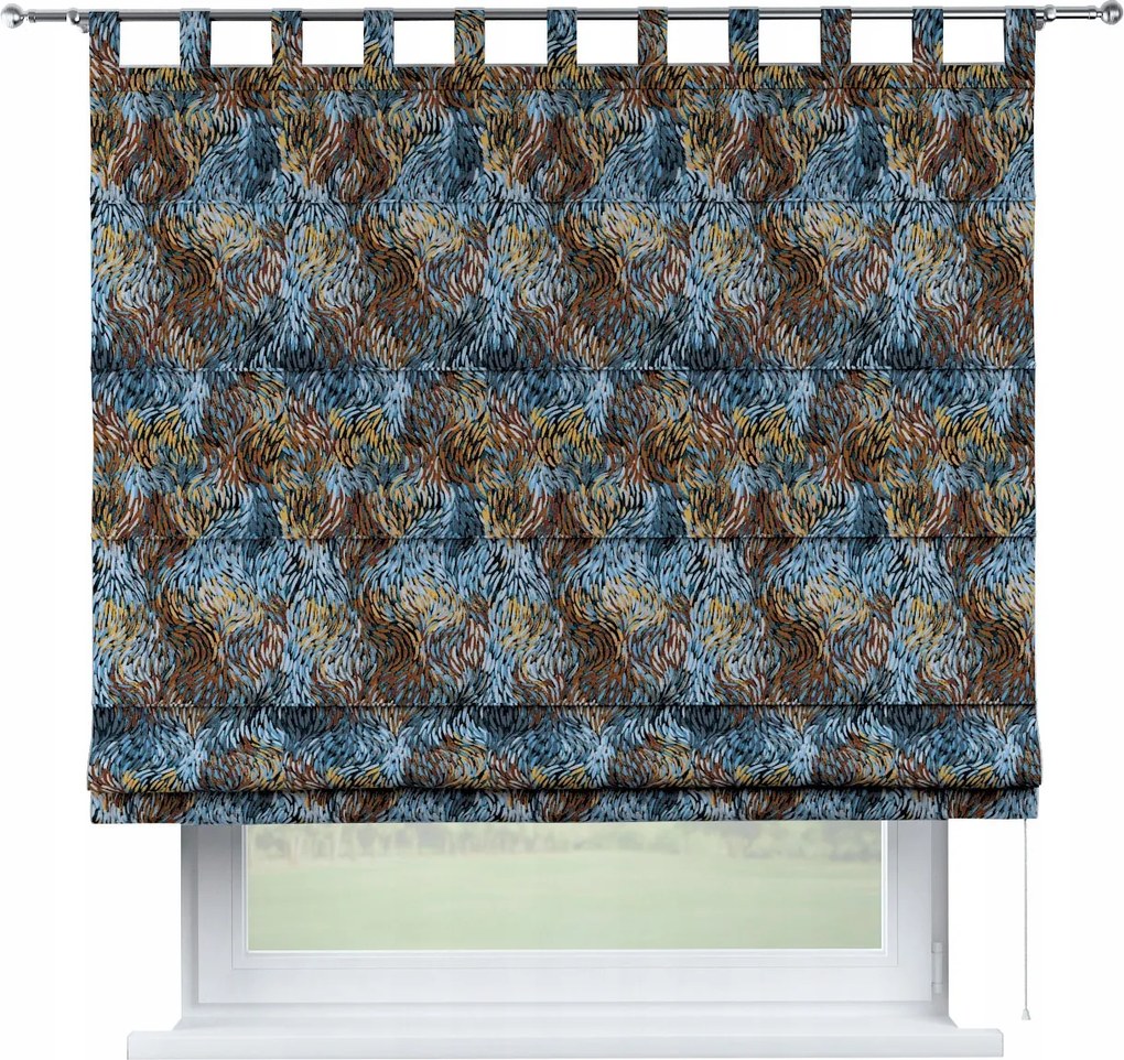 Kész római roló Verona 120x180cm kék