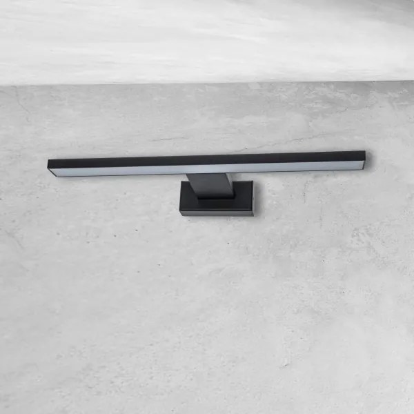 LED fürdőszobai falilámpa SHINE LED/7W/230V 30 cm IP44 fekete