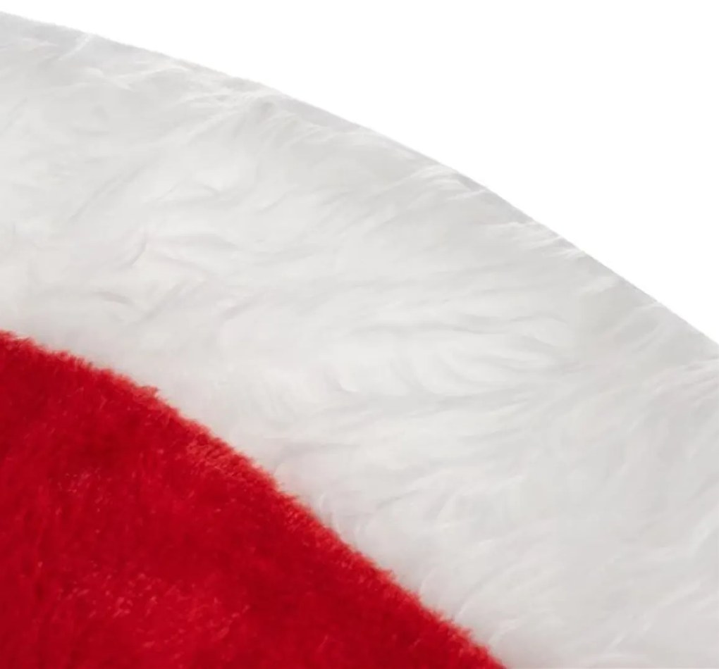 Karácsonyfa alátét RED VELVET 90 cm, piros