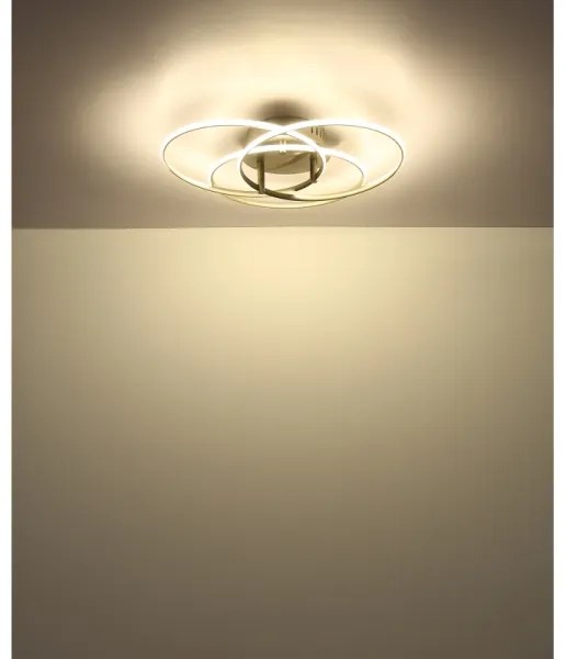 Globo 67355-40N - LED Mennyezeti lámpa KOMBOS 40W/230V átm. 45,6 cm matt króm