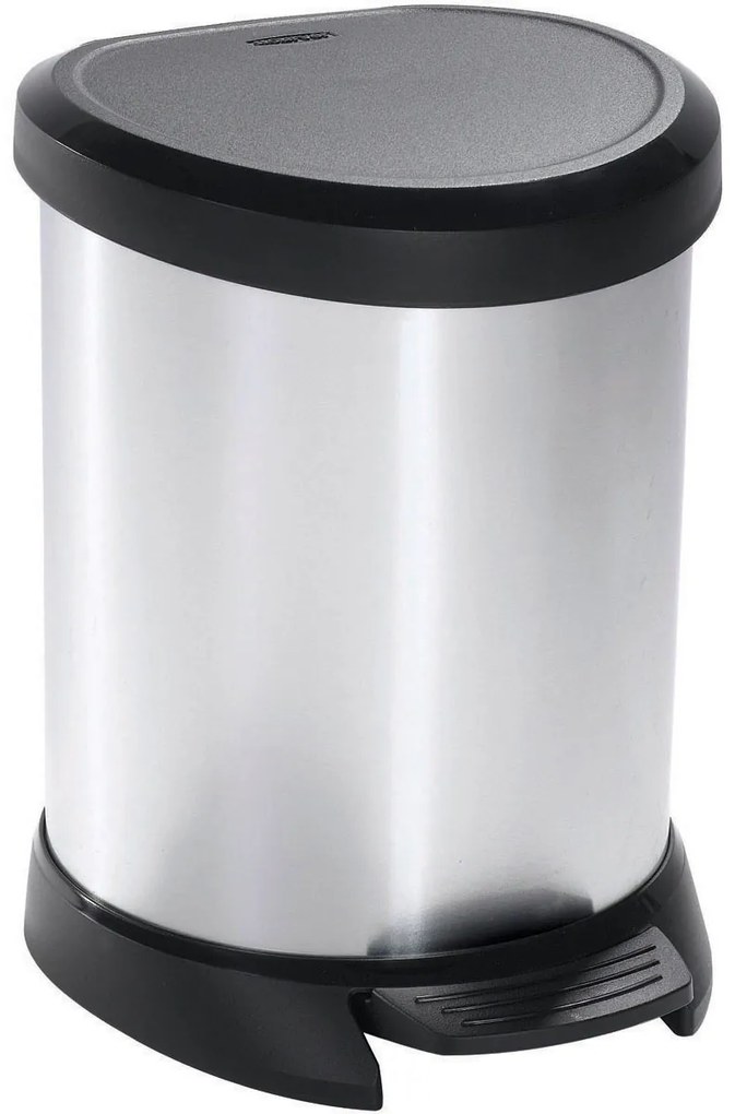 Curver Decobin hulladékgyűjtő 5 l, ezüst