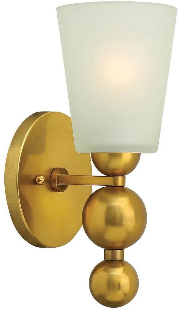 Hinkley - Fali lámpa ZELDA 1xE27/60W/230V sárgaréz