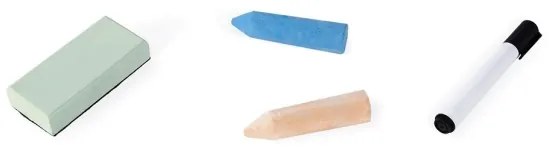 Janod - Mágneses asztali tábla zöld/barna