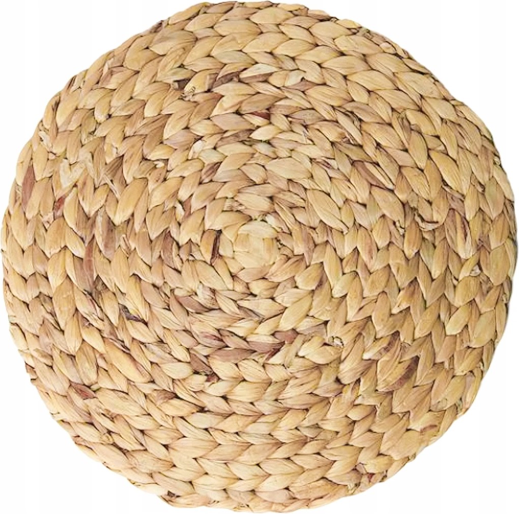 Asztali Tányéralátét Natúr Jácintlevél 35 cm