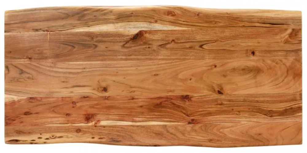 tömör akácfa étkezőasztal 110 x 50 x 76 cm