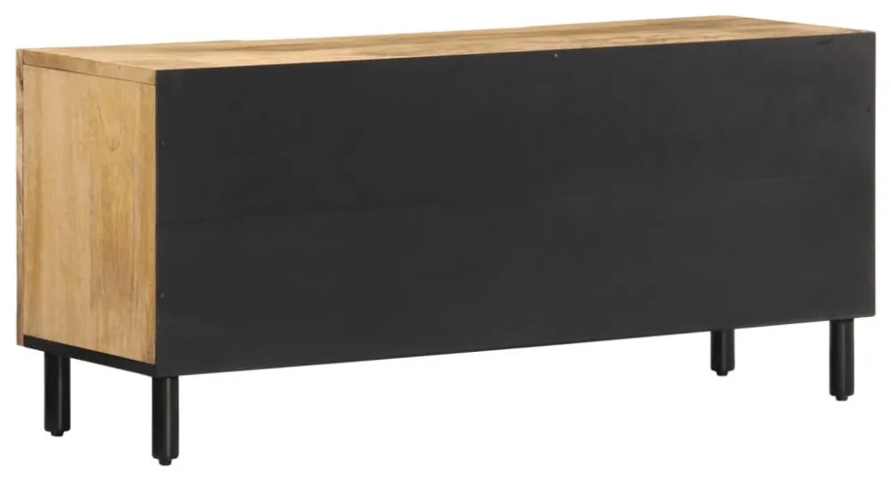 tömör mangófa TV-szekrény 105 x 33 x 46 cm