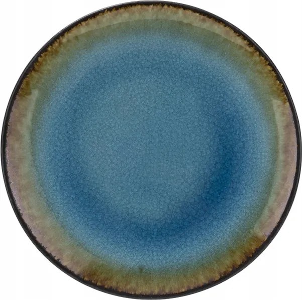 Lapostányér 25,4cm Azúrkék