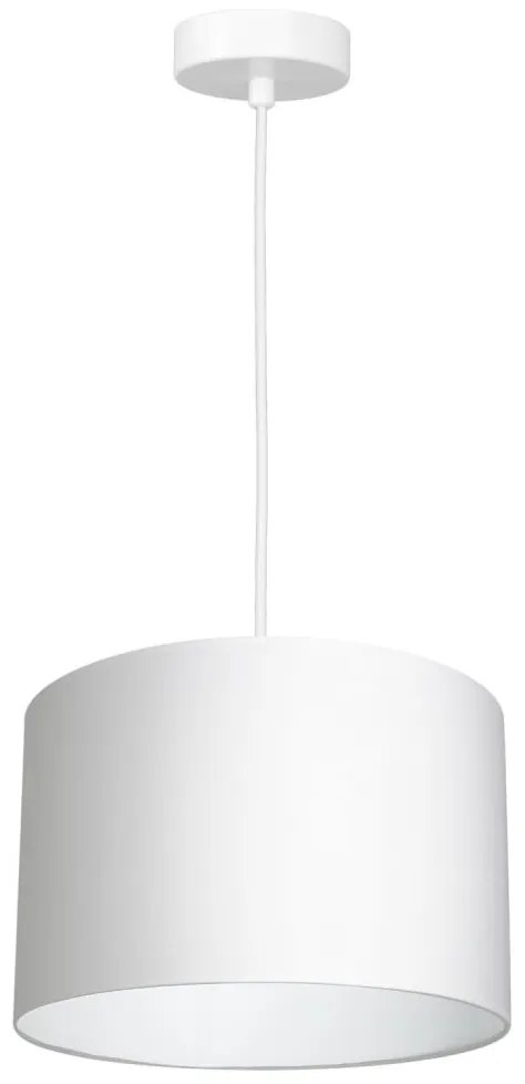 Csillár zsinóron ARDEN 1xE27/60W/230V á. 25 cm fehér