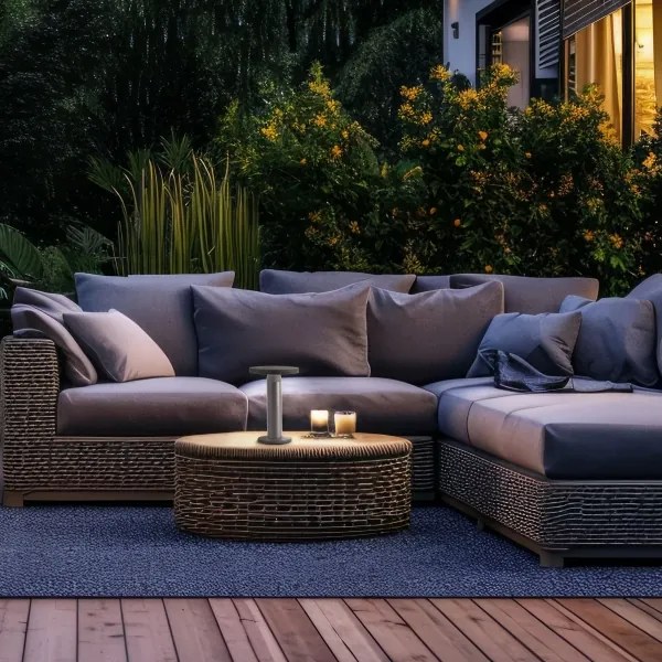 Brilliant - LED Napelemes dimmelhető érintős lámpa MAGUA LED/2W/3,7V IP44 fekete