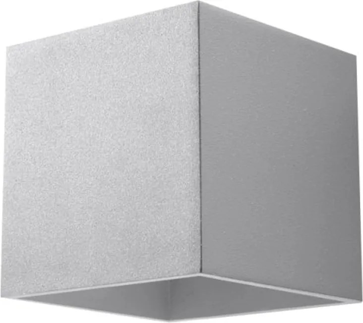 Led Falikar, Négyzet Alakú, G9, Loft Stílusú, Ezüst Színű