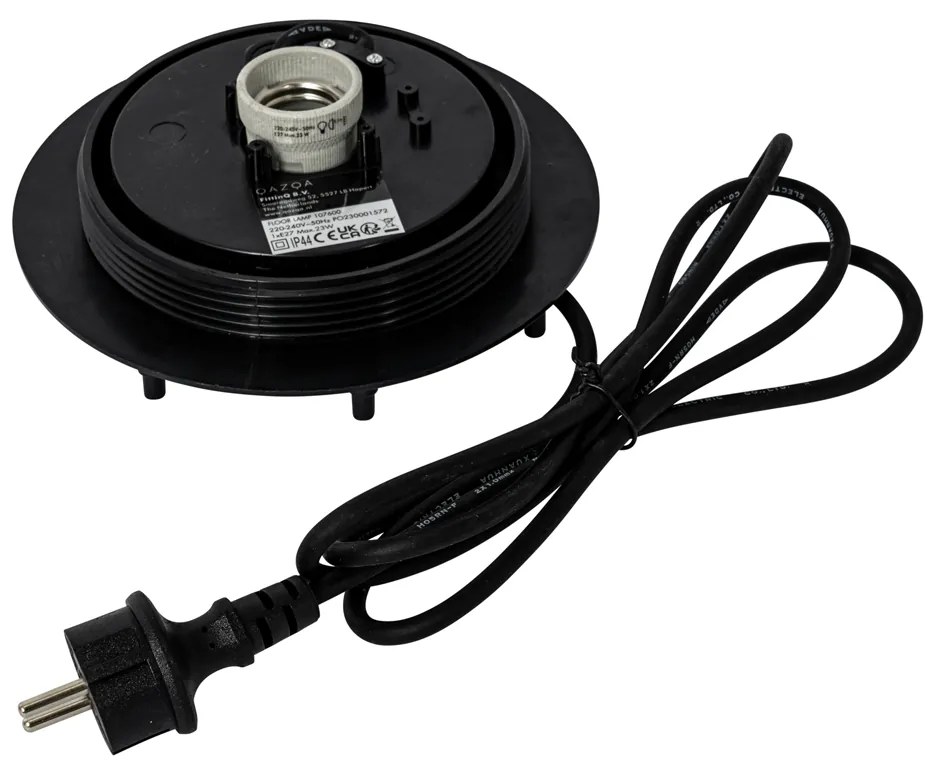 Modern kültéri lámpa fehér 38 cm négyzet alakú IP44 - Nura