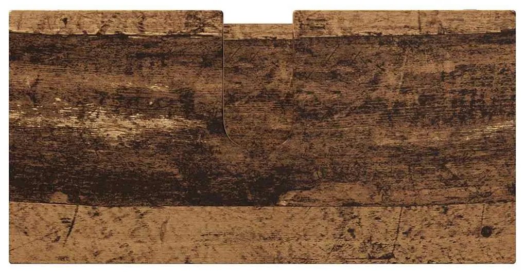 Fürdőszoba mosdószekrény Öreg fa 60 x 30 x 60 cm Faanyag