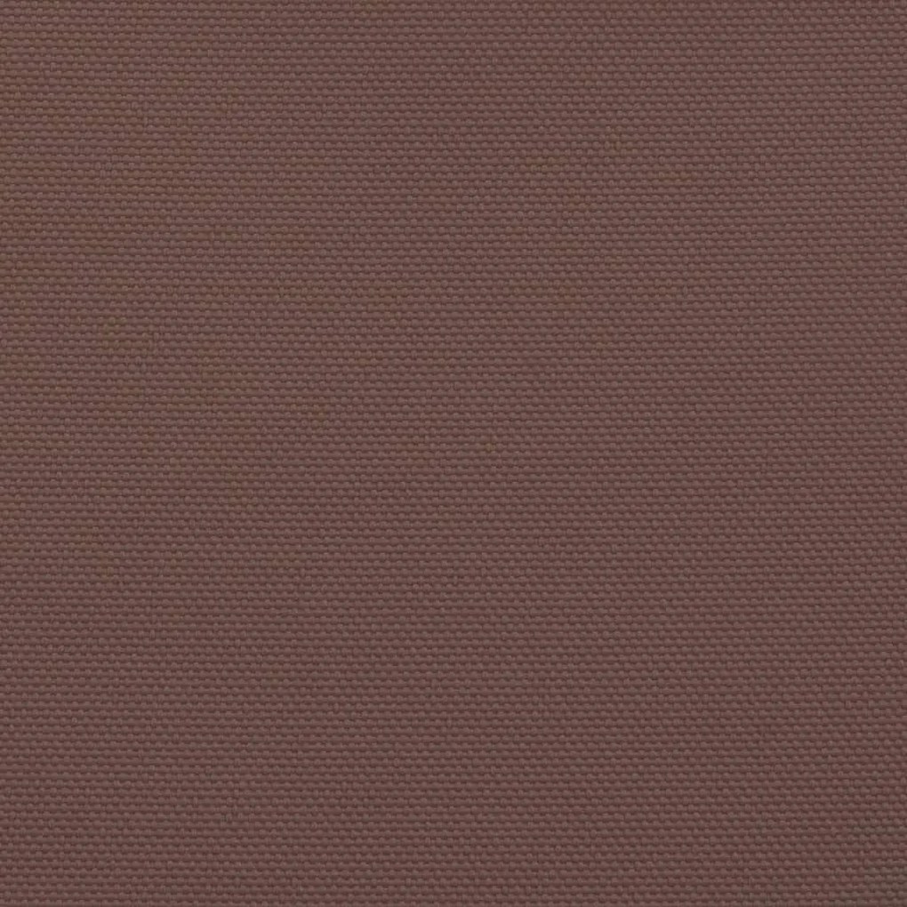barna háromszögű oxford-szövet napvitorla 3,6 x 3,6 x 3,6 m